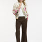 Viscose Bomber - Beige - One Size