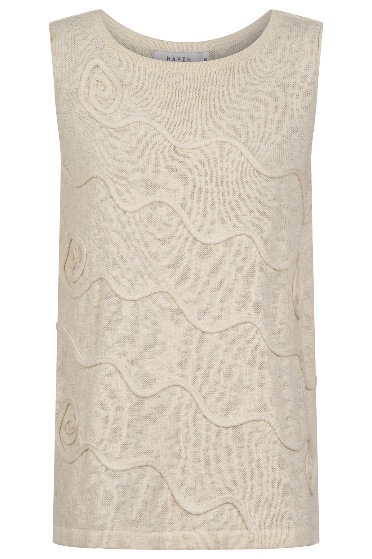 Olympus Applique Tank - Sand