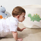 Cotton Rope Embroidered Hamper - Dinosaur