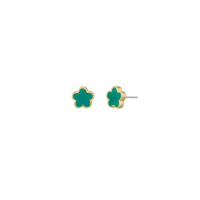 Green Felice Studs