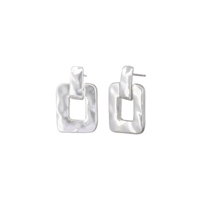 Silver Porto Earring