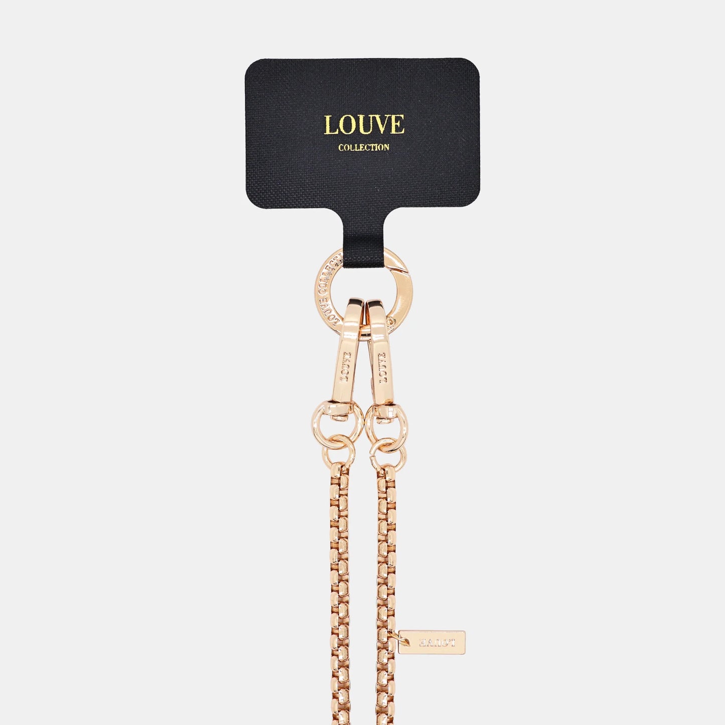 Universal Crossbody Phone Strap Connector Gold