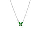 Green Butterfly Necklace