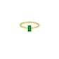 Esmeralda Baguette Ring