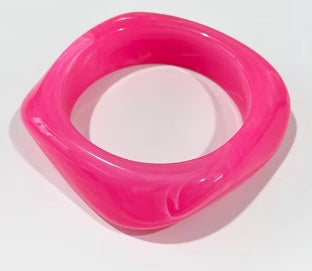 Retro Pink Bangle