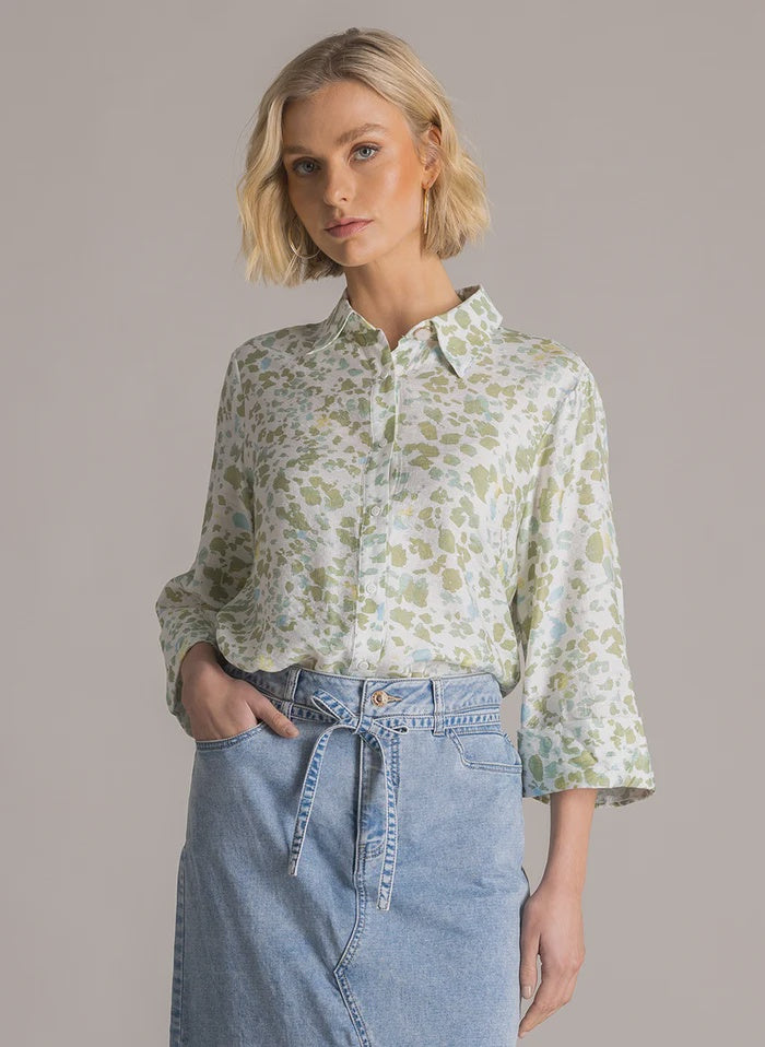 Karina Top - Pastel Green