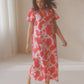 Milia Maxi Dress - Bright Pink