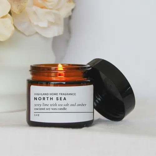 North Sea / Lime  & Sea Salt 50 g Candle