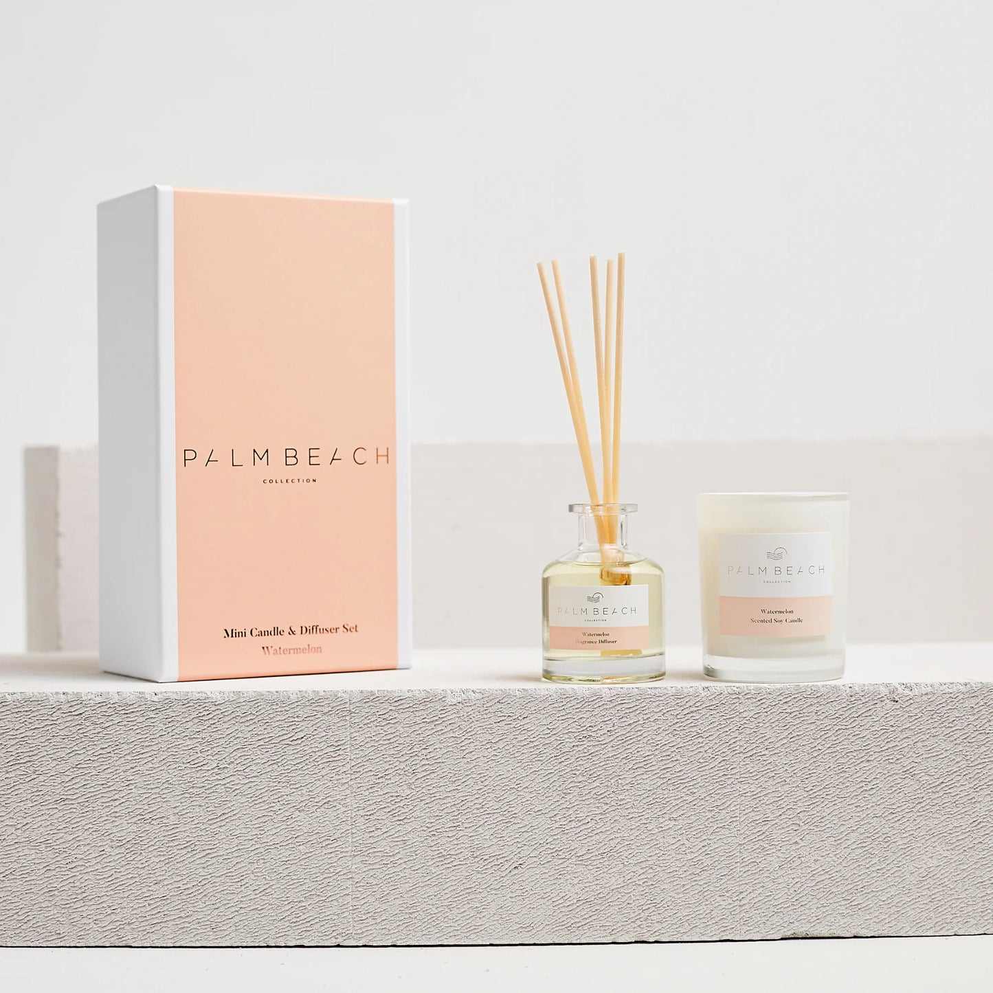 Mini Candle & Diffuser - Watermelon