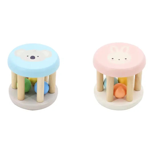 Wooden Koala or Bunny Rattle