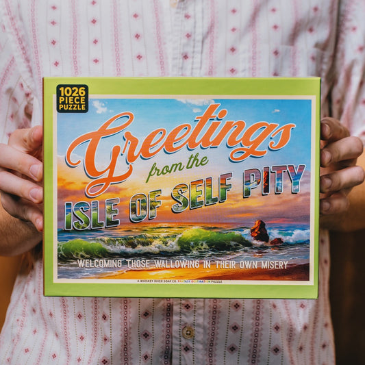 Greetings from the Isle of Self Pity Puzzle