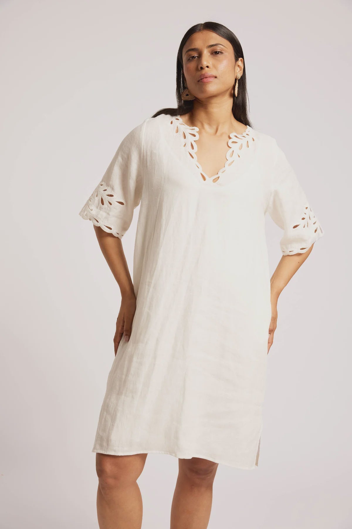 Maris Dress - White