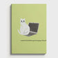 Cat on Laptop Notebook
