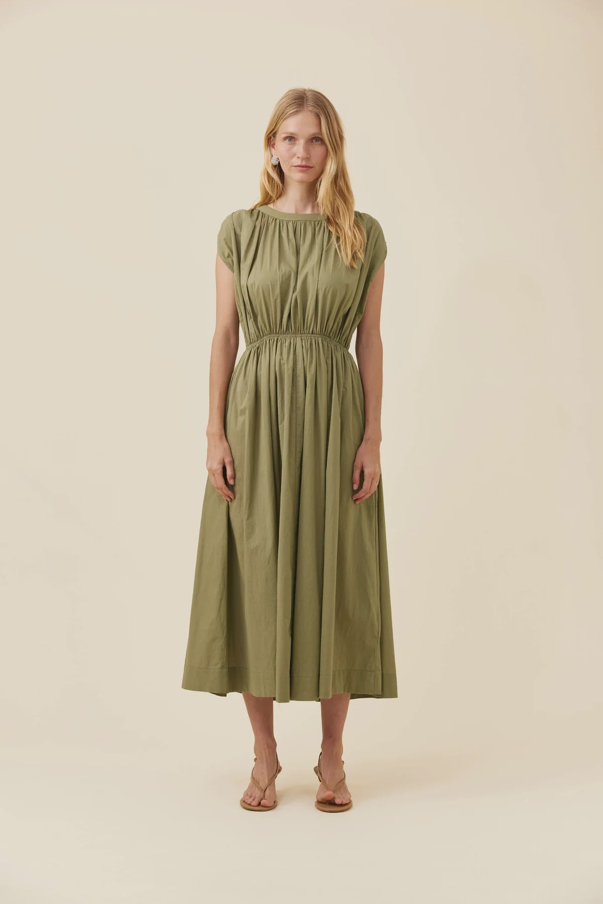 Rosa Reversible Maxi Dress - Sage