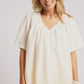 Cove Relaxed Top - White (One Size)