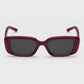 Kids | Polarised Unbreakable Sunglasses | PKM505 - Red Frame/Smoke Lens