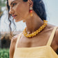 Palmera Earring - Sunset