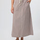 Lena Skirt - Chocolate Stripe
