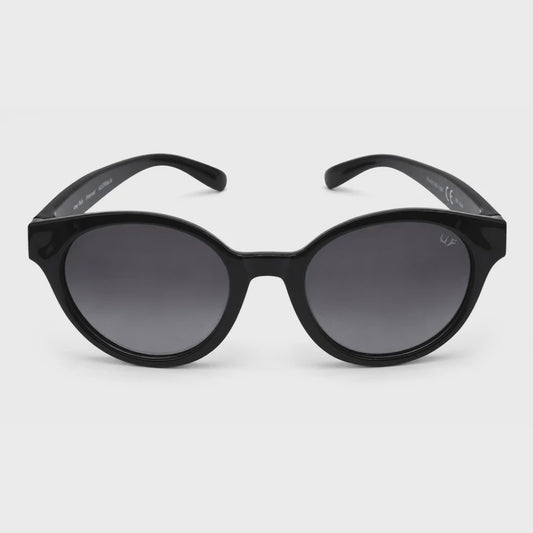 Unbreakable | Women's Unbreakable Polarised Sunglasses - Black Frame/Gradient Smoke Lens