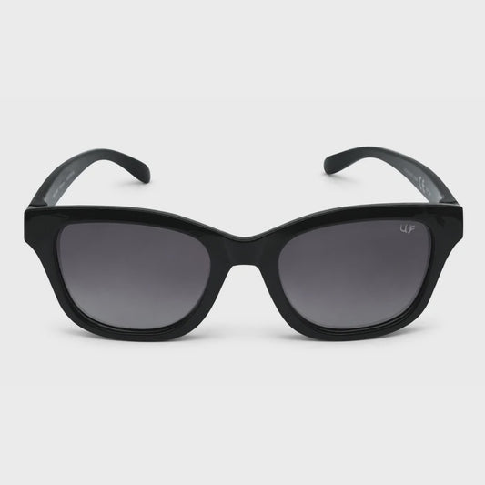 Unbreakable | Women's Polarised Sunglasses - Black Frame/Gradient Smoke Lens