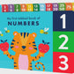 Chunky Tabbed Board Book  of Numbers