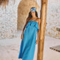 Maris Strapless Dress - Marine