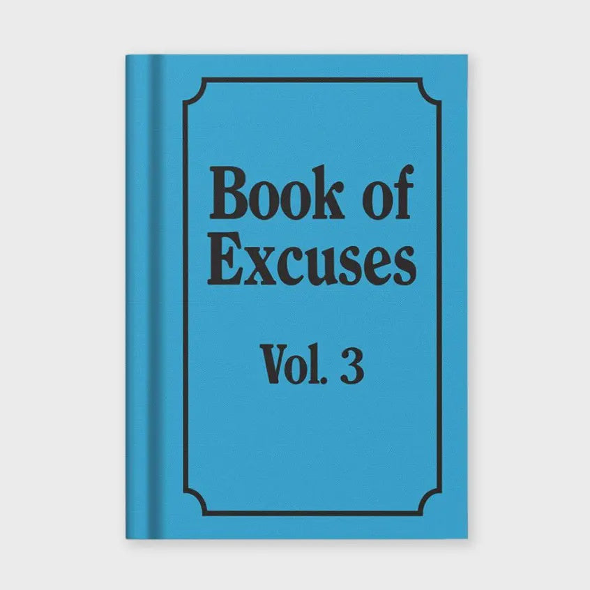 Hard Cover Tiny Notebook - Book of Excuses
