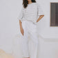 Studio Traveller Pant - Salt