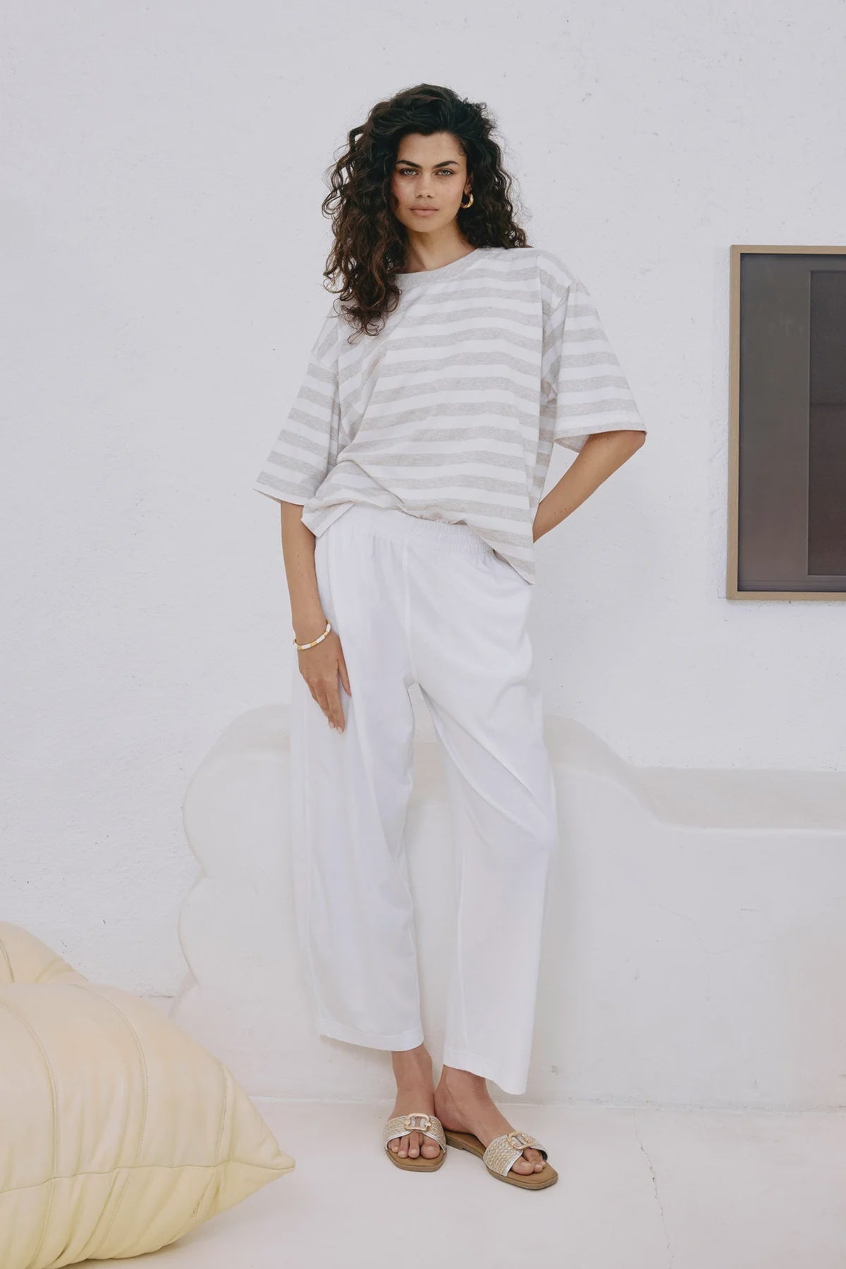 Studio Traveller Pant - Salt