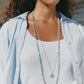 Frida Necklace - Silver/Mint