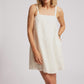 Cove Tank Dress - White