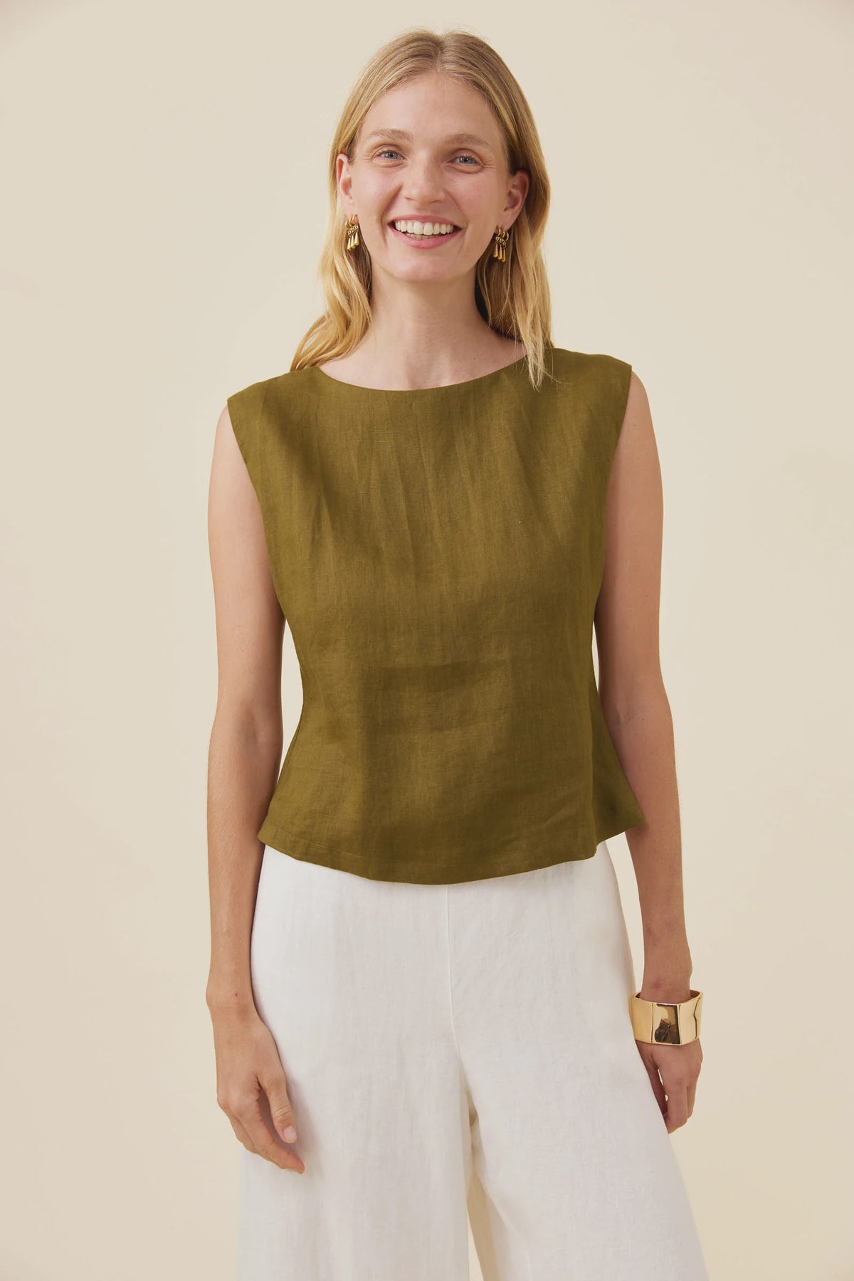 Anita Tank -  Olive