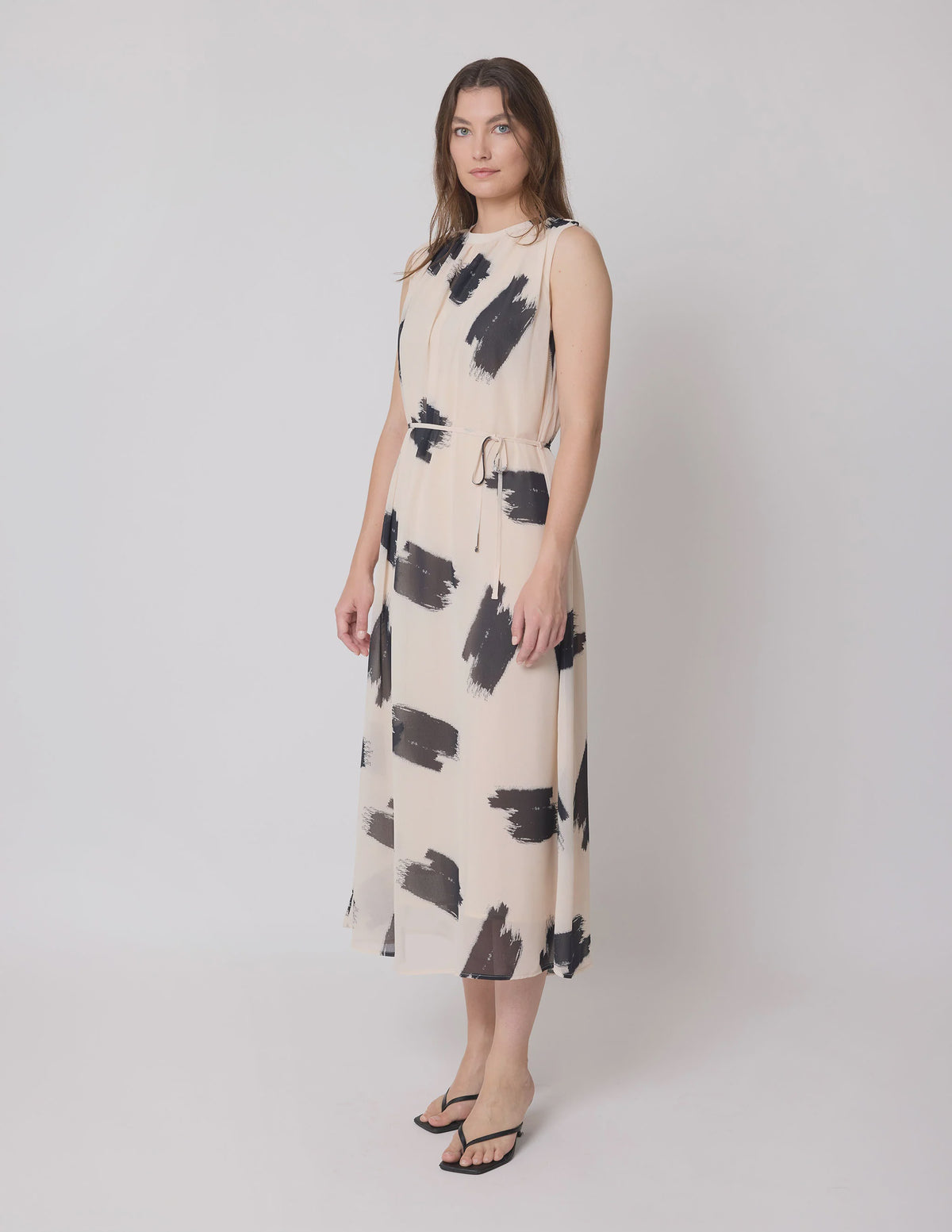 Goldie Dress - Brushstroke