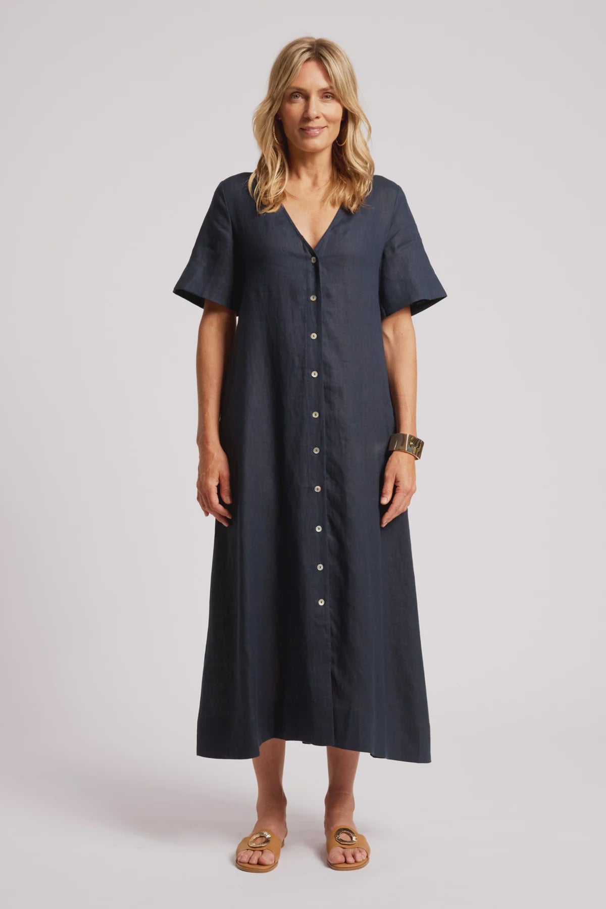 Cove Maxi Dress - Indigo