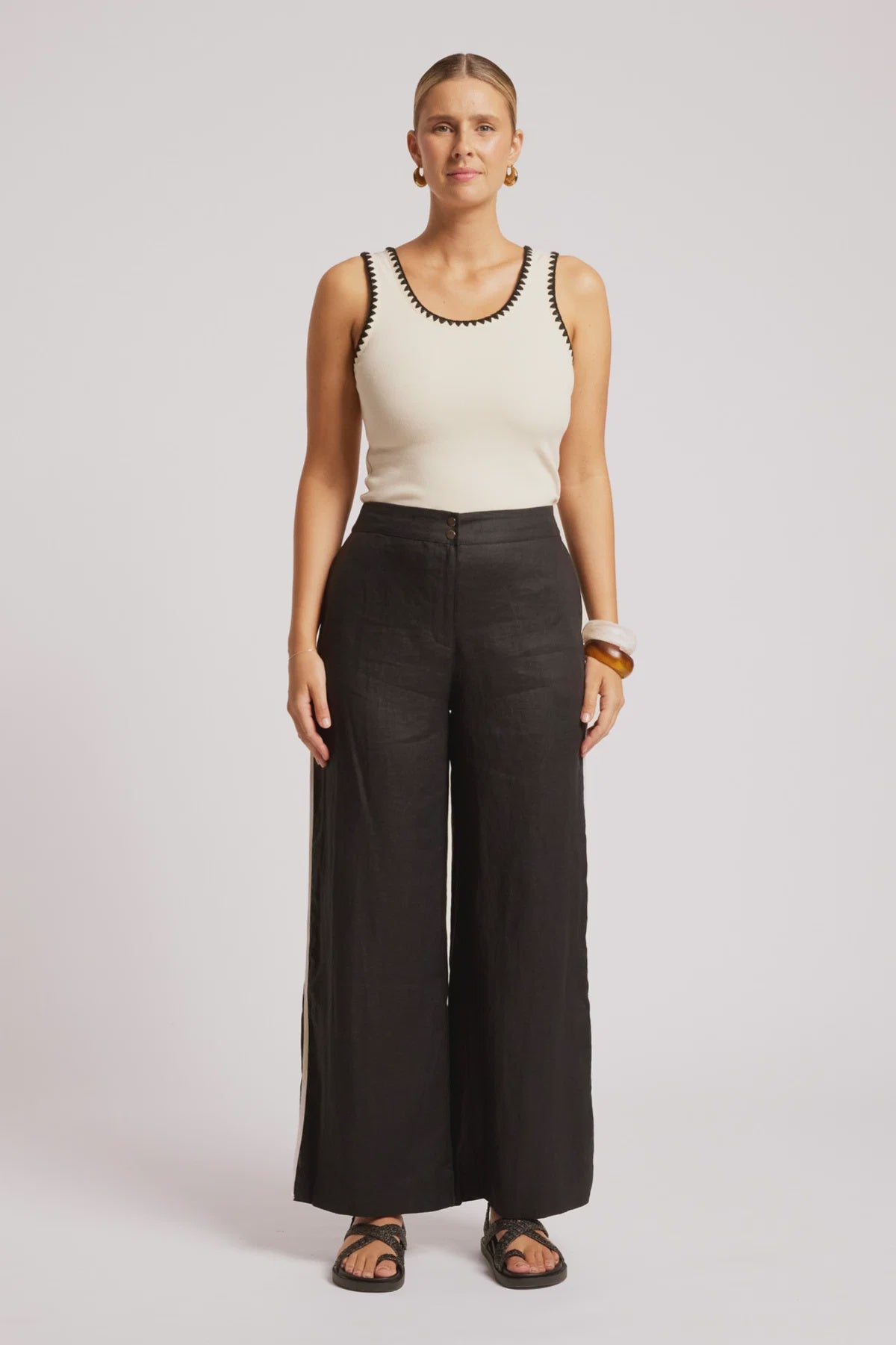 Maris Splice Pant - Black/Tusk