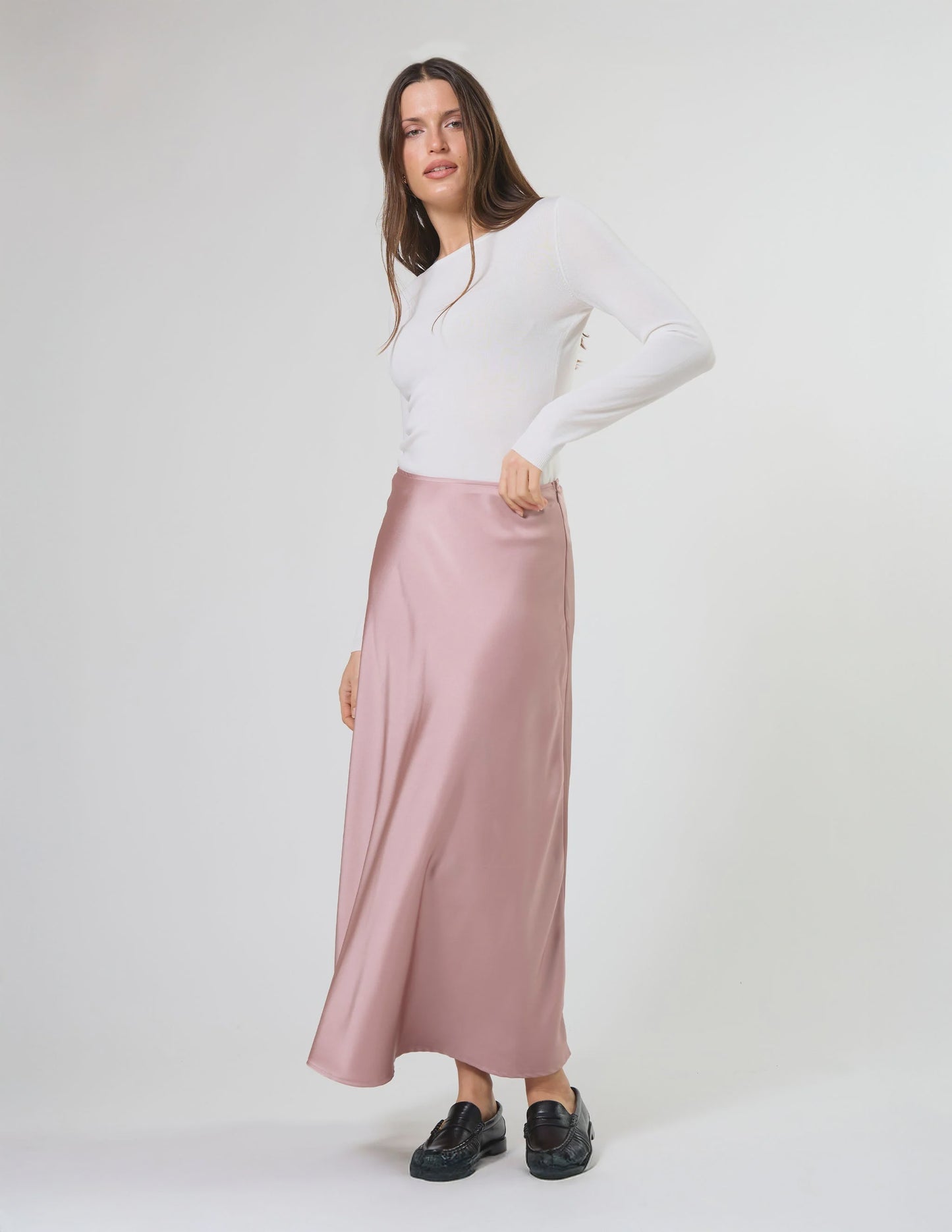 Callista Skirt - Old Rose