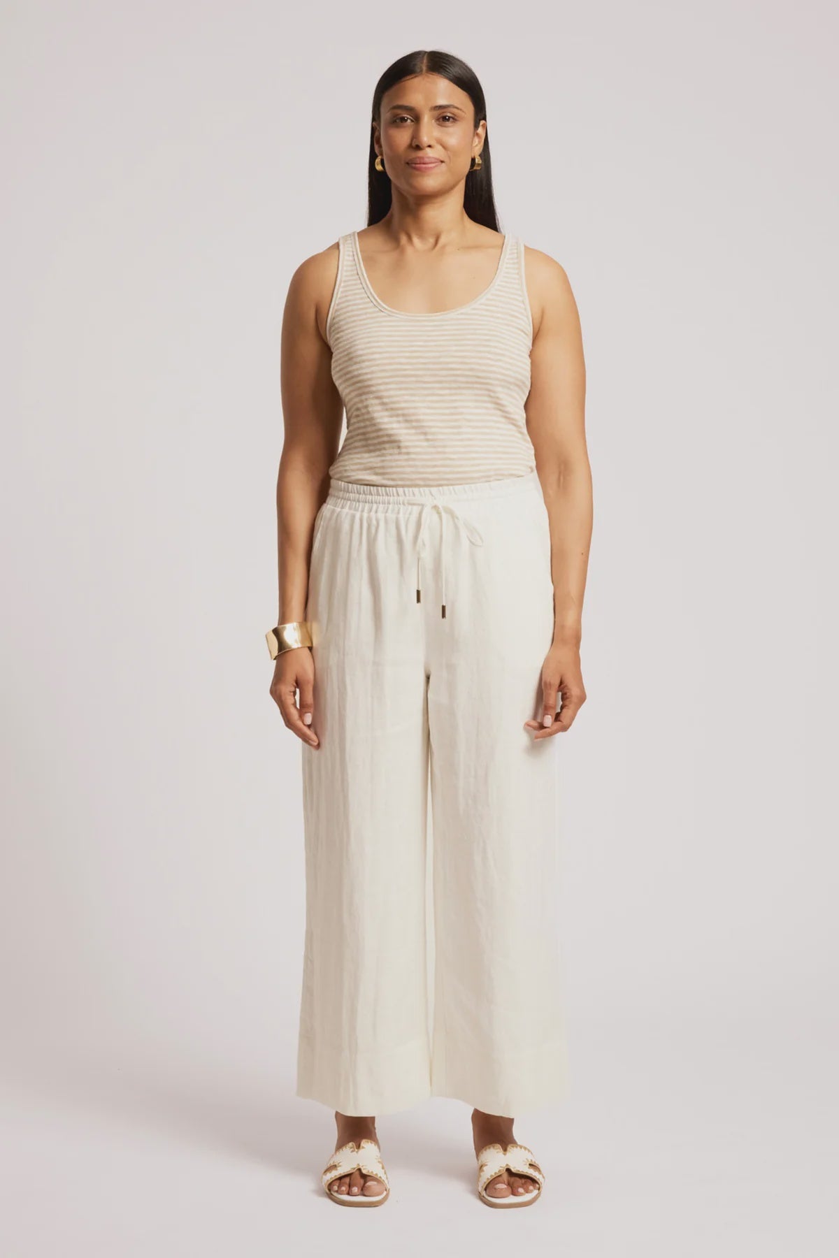 Cove Relaxed Pant - White
