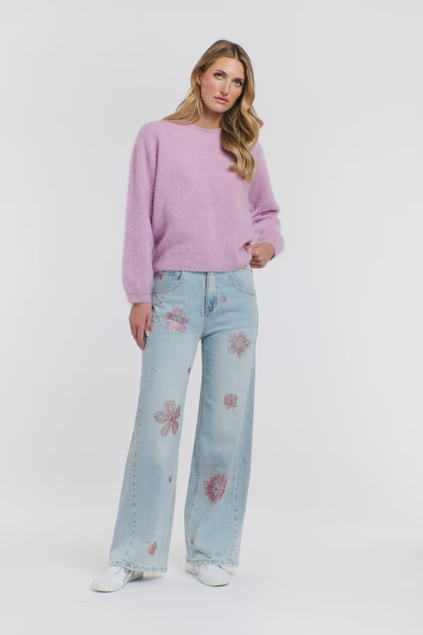 Pink Sparkle Jeans