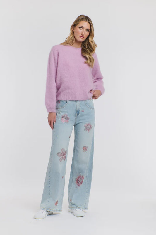 Pink Sparkle Jeans