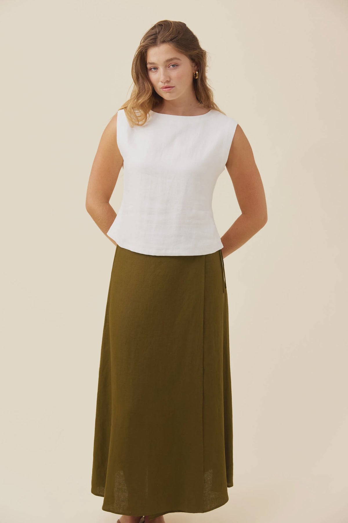 Anita Tank - White