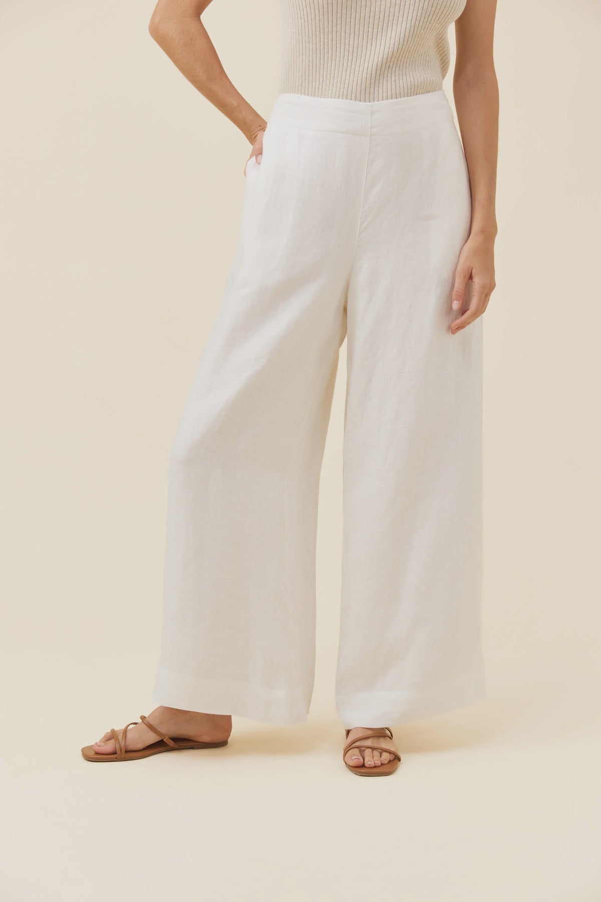 Anita Pant - White
