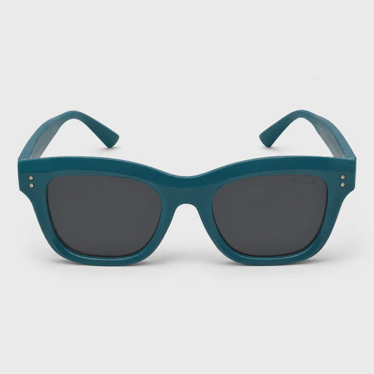 Kids | Polarised Unbreakable Sunglasses | PKM558 - Green Frame/Smoke Lens