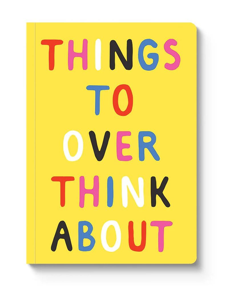 A5 Soft Cover Notebook - Things to Overthink About