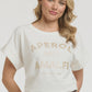 Glitter Aperol Tee - Gold - One Size