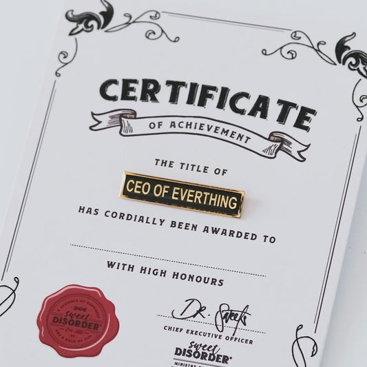 CEO of Everything Badge