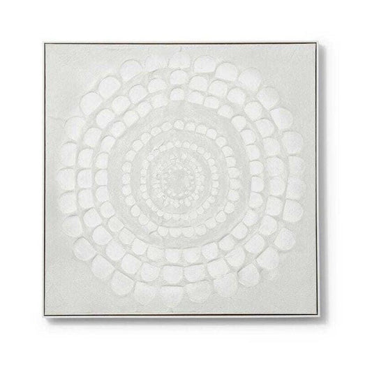 Cosmo Hand Painted Wall Art - 90 x 5 x 90cm