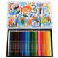 Tin 36 Colour Pencils - Wild Wonders