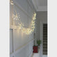 Starburst Chain Lights - Indoor/Outdoor Fairy String with 150 Warm LEDs on 10 Ornaments