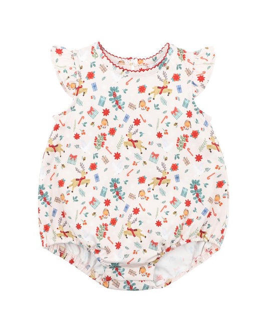 Festive Print Bodysuit