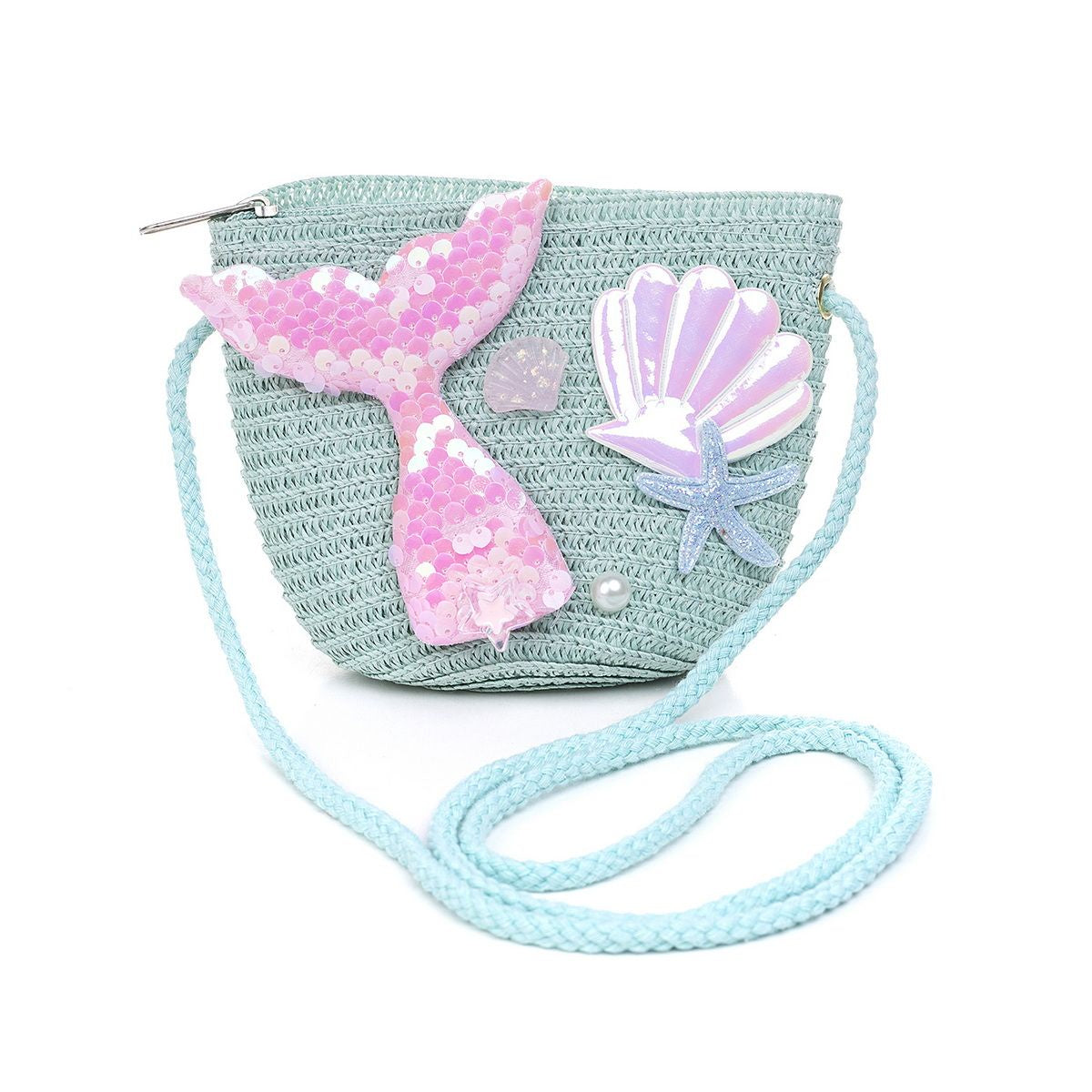 Mermaid Glitter Teal Bag